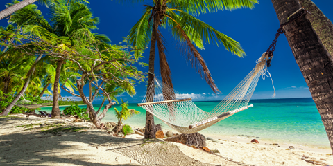 vacances fidji plage hamac
