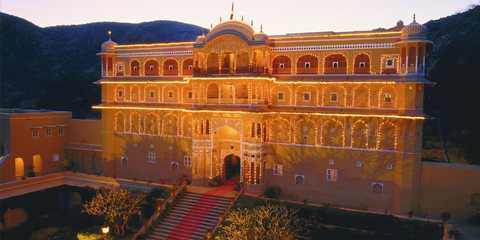 circuit rajasthan 15 jours samode palace