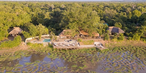 zambie parc luangwa kafunta river lodge
