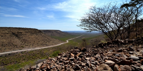 vacances namibie col de grootberg