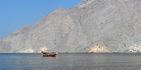 Circuit Dubai Oman eaux Khasab