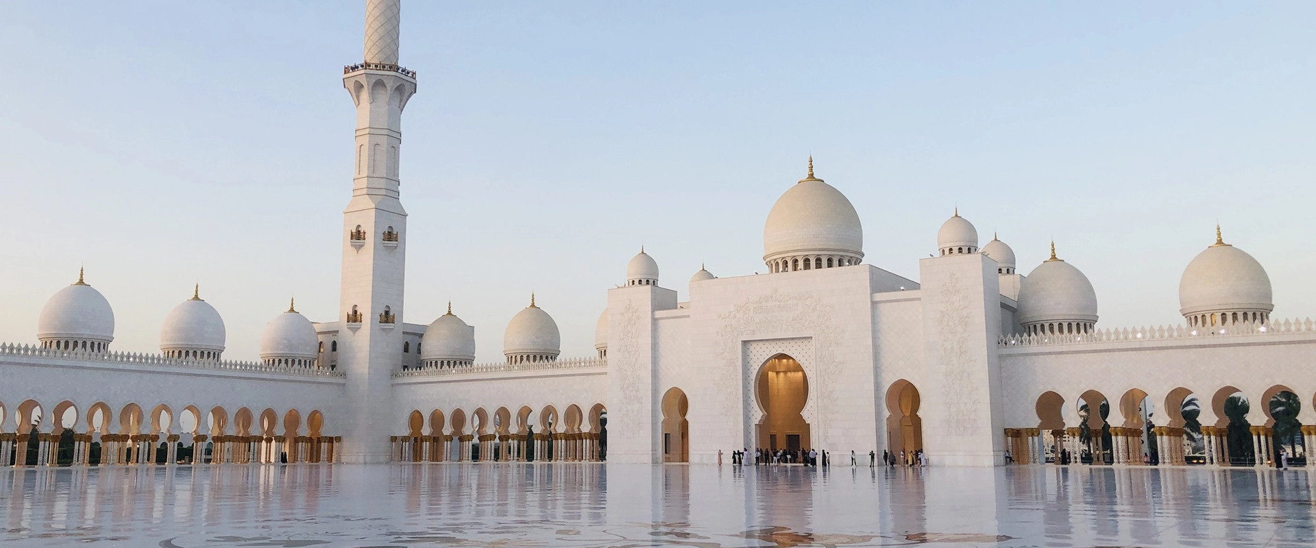 Dubai en famille mosque Cheikh Zayed