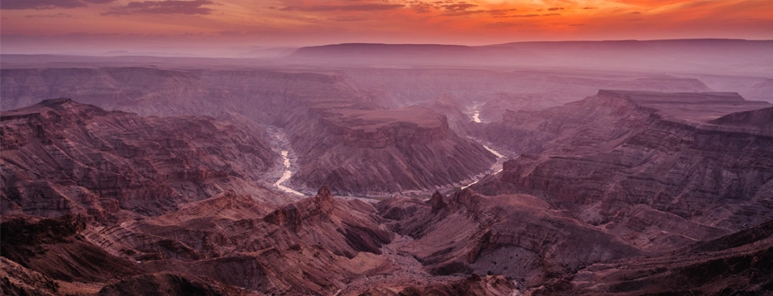 fish river canyon namibie