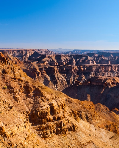 Fish River Canyon Namibie paroi rocheuse