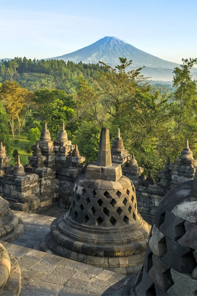 2 semaines Indonésie borobudur