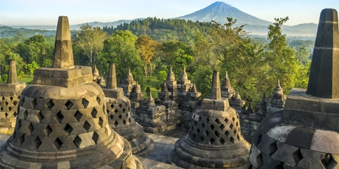 2 semaines Indonésie borobudur