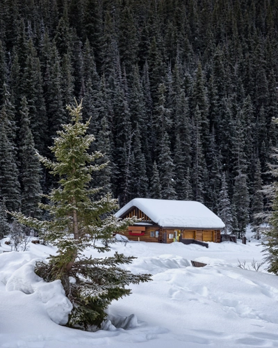 Que voir parc naturel banff chalet