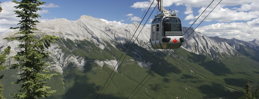 Que voir parc naturel banff funiculaire