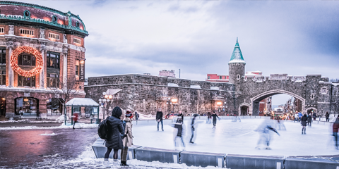 quebec carnaval patins à glace