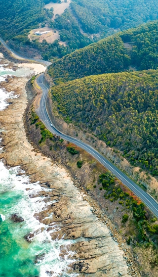 parcourir great ocean road vignette